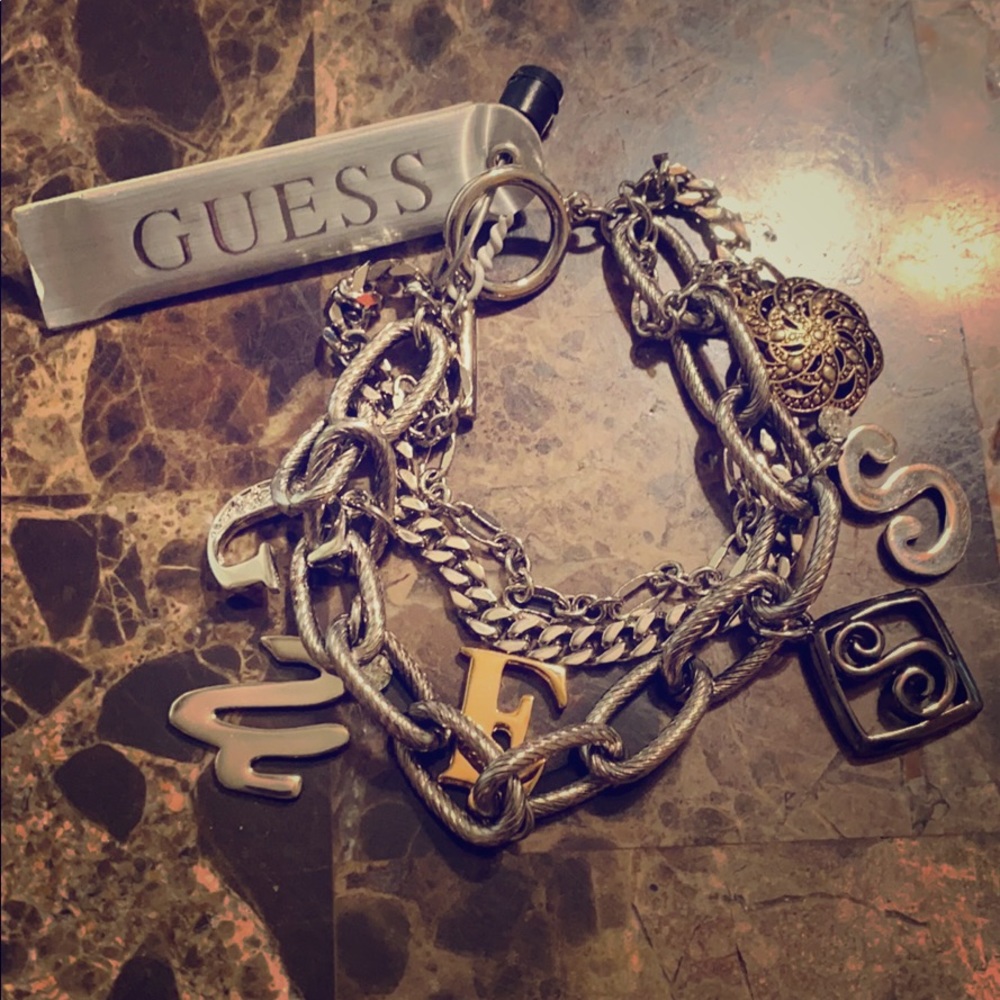 Guess Multi Charm Bracelet